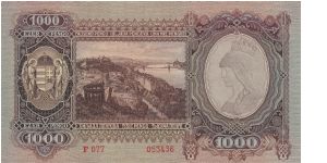 Banknote from Hungary