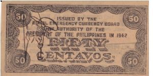 Banknote from Philippines