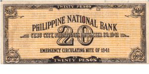 Banknote from Philippines