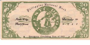 Banknote from Philippines