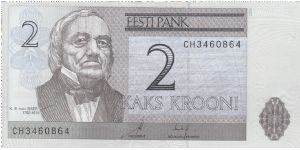 Estonia 2 krooni 2006 (1+-01)-(01) Banknote