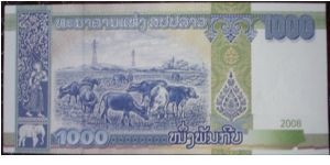 Banknote from Laos