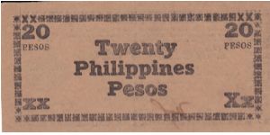 Banknote from Philippines