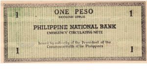 Banknote from Philippines