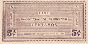 Banknote from Philippines