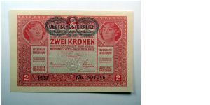 2 Kronen Banknote