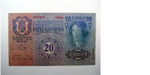 Banknote from Austria