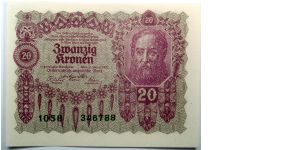 20 Kronen Banknote