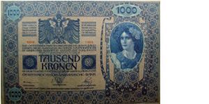 Banknote from Austria