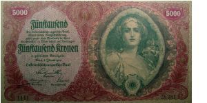 5000 Kronen Banknote