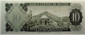 Banknote from Bolivia