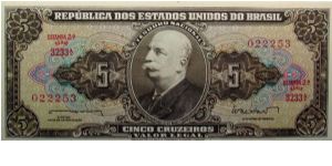 5 Cruzeiros Banknote