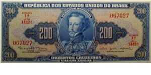 200 Cruzeiros Banknote