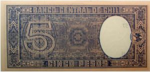 Banknote from Chile
