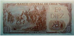 Banknote from Chile