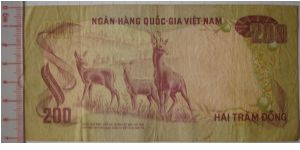 Banknote from Vietnam