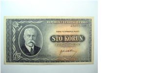 100 Korun Banknote