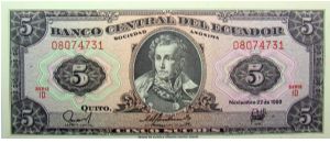 5 Sucres Banknote