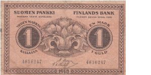 Finland 1 markka 1918 (1?-1)-(1) Banknote