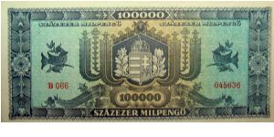 Banknote from Hungary