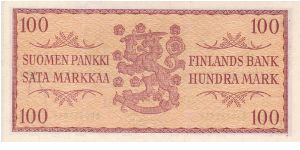 Banknote from Finland