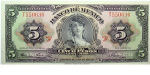 5 Pesos Banknote