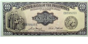 10 Pesos Banknote