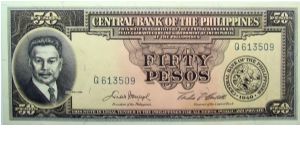 50 Pesos Banknote