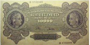 10000 Marek Banknote