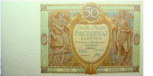 50 Zlotych Banknote