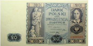 20 Zlotych Banknote