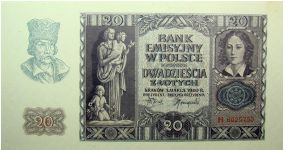 20 Zlotych Banknote