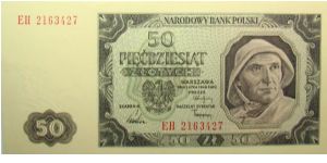 50 Zlotych Banknote