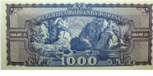 Banknote from Romania