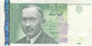 Estonia 25 krooni 2002 (1+) Banknote