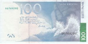 Banknote from Estonia