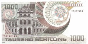 Banknote from Austria