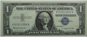 $1 Silver Certificate
Granahan/Dillon Banknote