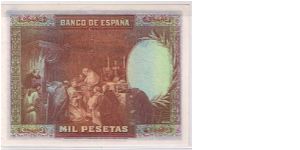 Banknote from Spain