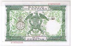 Banknote from Spain