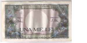 ROMANIA 1000LEI Banknote