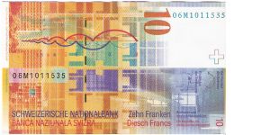 Banknote from Switzerland