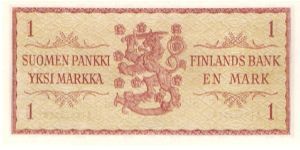 Banknote from Finland