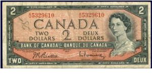 2 dollar canada Banknote