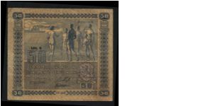 50 Markkaa issued 1922 Banknote