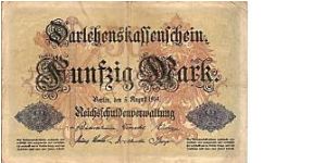 Banknote from Germany