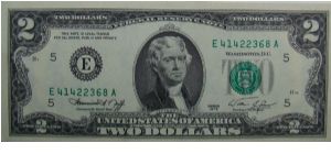 1976 United States Federal Reserve Note
Neff/Simon Banknote