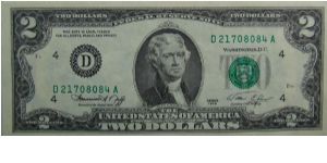 1976 United States Federal Reserve Note
Neff/Simon Banknote