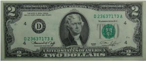 1976 United States Federal Reserve Note
Neff/Simon Banknote