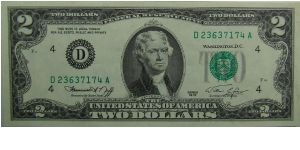 1976 United States Federal Reserve Note Banknote